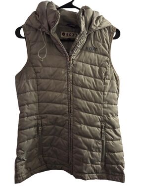 Roxy Women's Hooded Quilted Puffer Vest